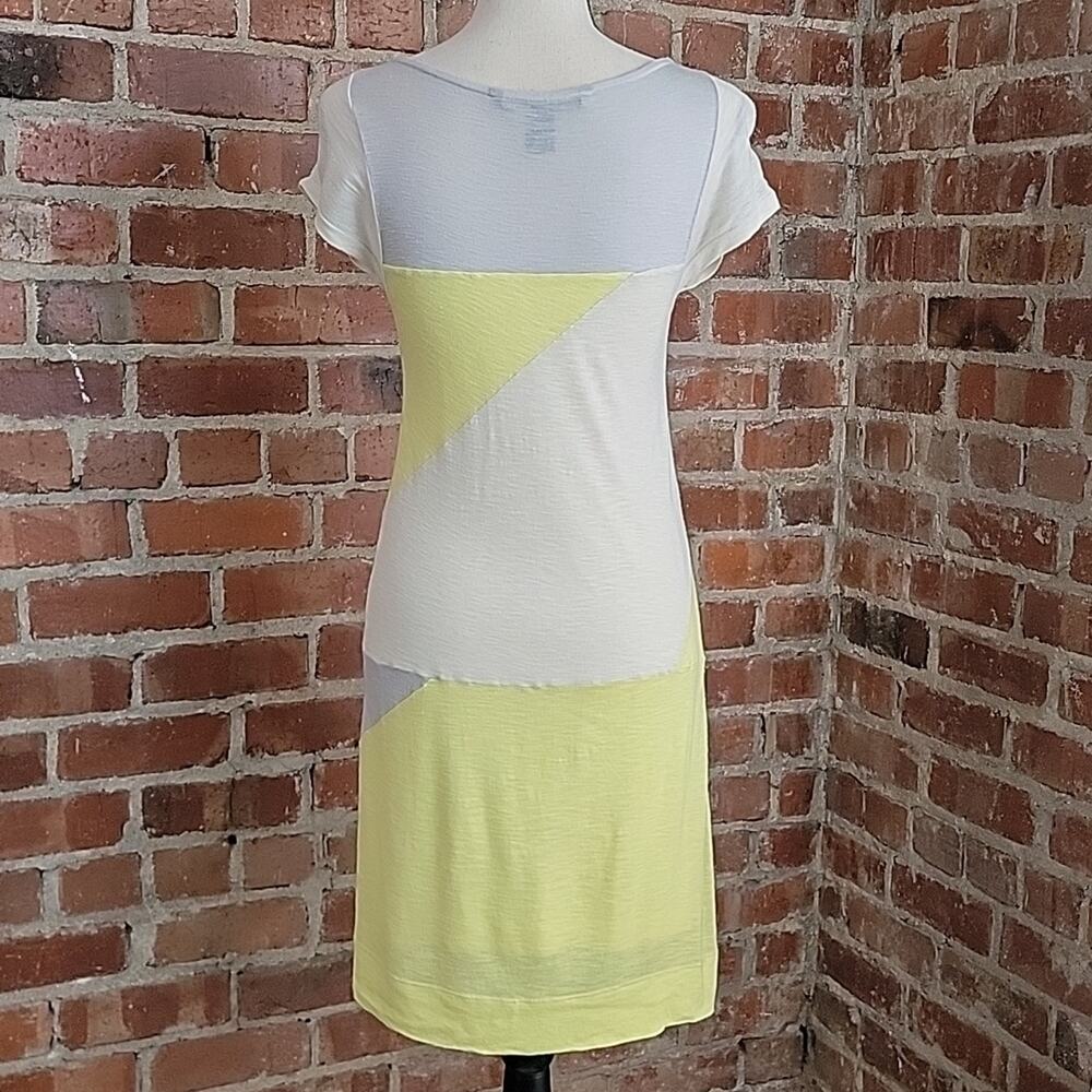 Marc By Marc Jacobs Yellow Gray Color Block Dress… - image 4
